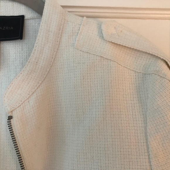 White cropped military jacket - Picture 2 of 4